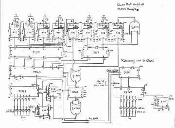 Boogie Quad ;Foot Switch schematic circuit diagram